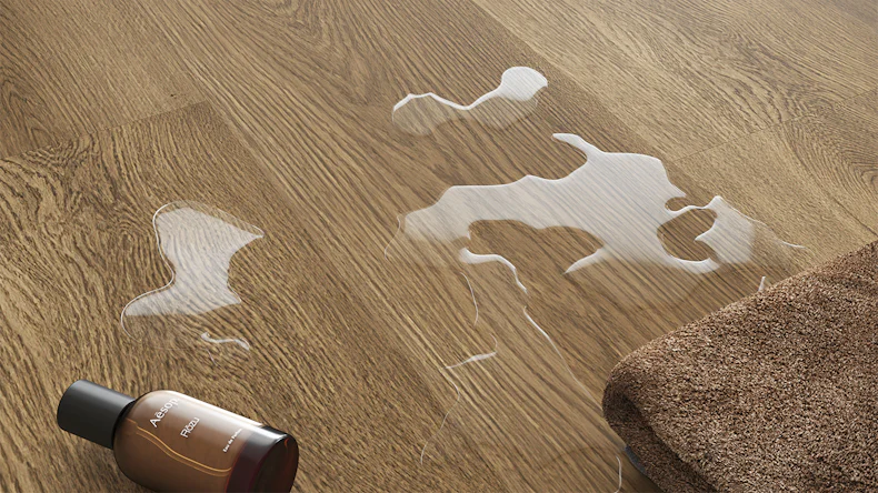 planeo Rigid Klick Vinyl - ObjektPRO Eiche Prestige 1,83m lange XL Diele | Trittschalldämmung integr. (SP183-01)