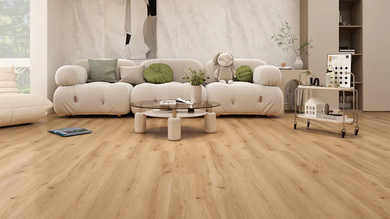Lys&Land Vinile rigido Klick - Fjordline XL Rovere Lumea Tavola XL lunga 1,83 m | isolamento acustico anticalpestio integrato (SP183-11)