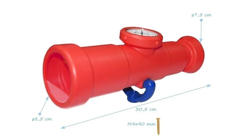 planeo Fernrohr mit Kompass
