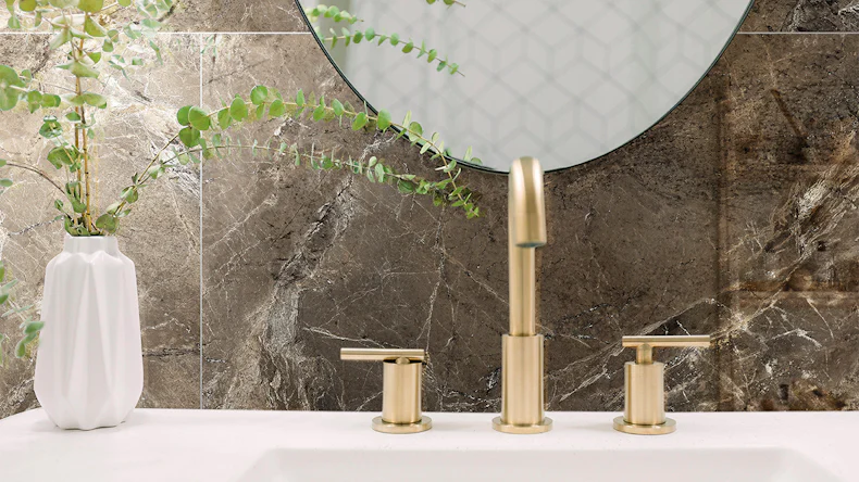 Wandverkleidung Kunststoff - planeo StrongWall Gloss - Samba | Hochglanz