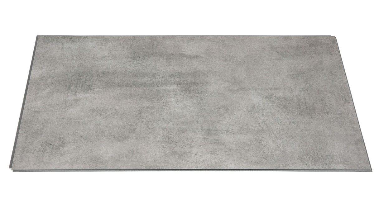 Plastic wall panelling - planeo StrongWall - Dark Cement 37.5 x 65 cm