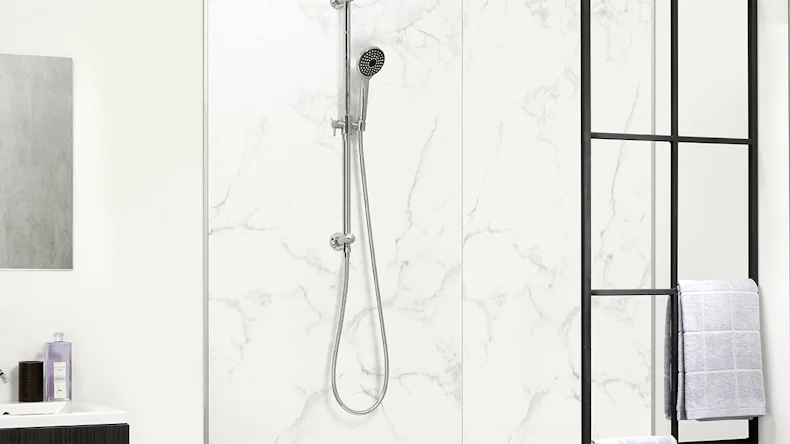 planeo StrongWall - Wandverkleidung Kunststoff XL Corlen 260 x 90 cm