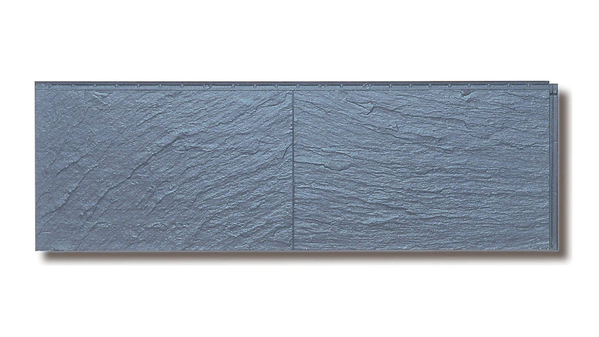 Zierer Fassadenplatte Schieferoptik SS1 - 1115 x 359 mm anthrazit aus GFK