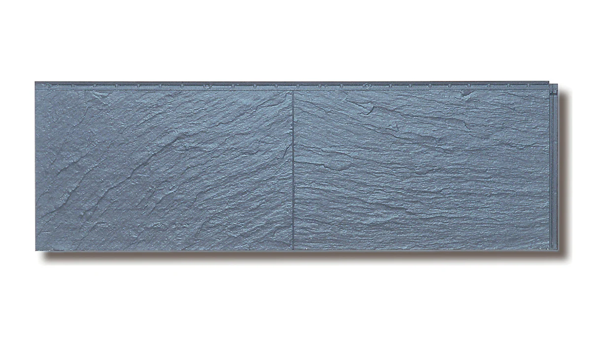 Zierer Fassadenplatte Schieferoptik SS1 - 1115 x 359 mm anthrazit aus GFK