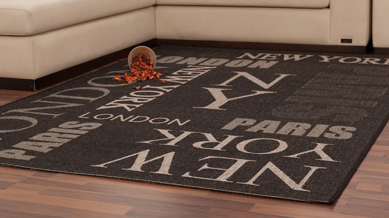 planeo Teppich - Sweden - Täby Graphit 200 x 290 cm