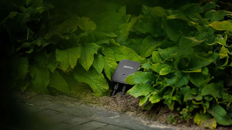 planeo Gartenbeleuchtung Switch Smart WiFi schwarz