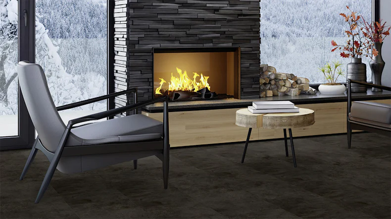 Gerflor Klick Vinyl - Virtuo 30 Rigid Acoustic Tavla Dark | Trittschalldämmung integr. (39101453)