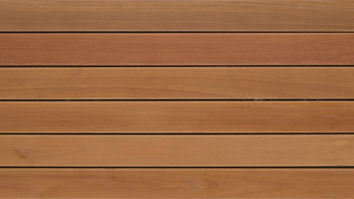 TerraWood Wood Decking Bangkirai 25 x 145 x 3660mm - grooved/fluted