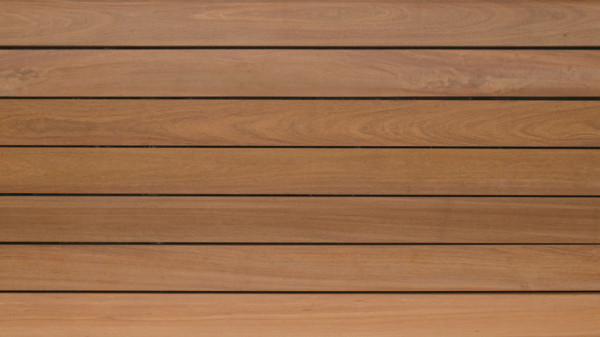TerraWood Holzterrasse Bangkirai 25 x 145 x 3050mm - beidseitig glatt