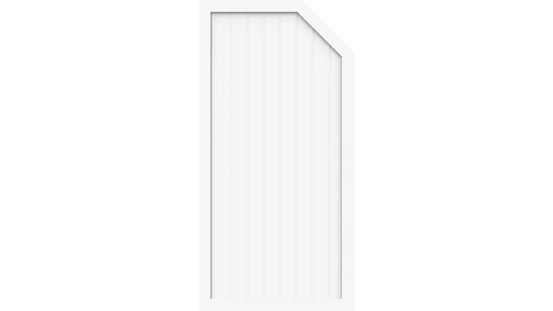 planeo Basic - Brise vue Type E droite 90 x 180 cm Blanc