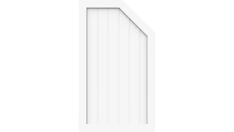 planeo Basic Typ M rechts 70 x 120 cm Weiss