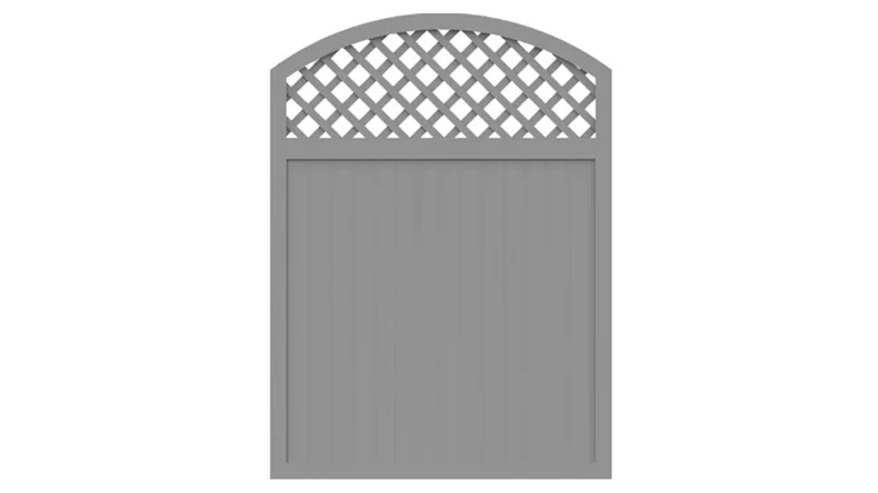 planeo Basic Typ X 150 x 205 cm Silbergrau