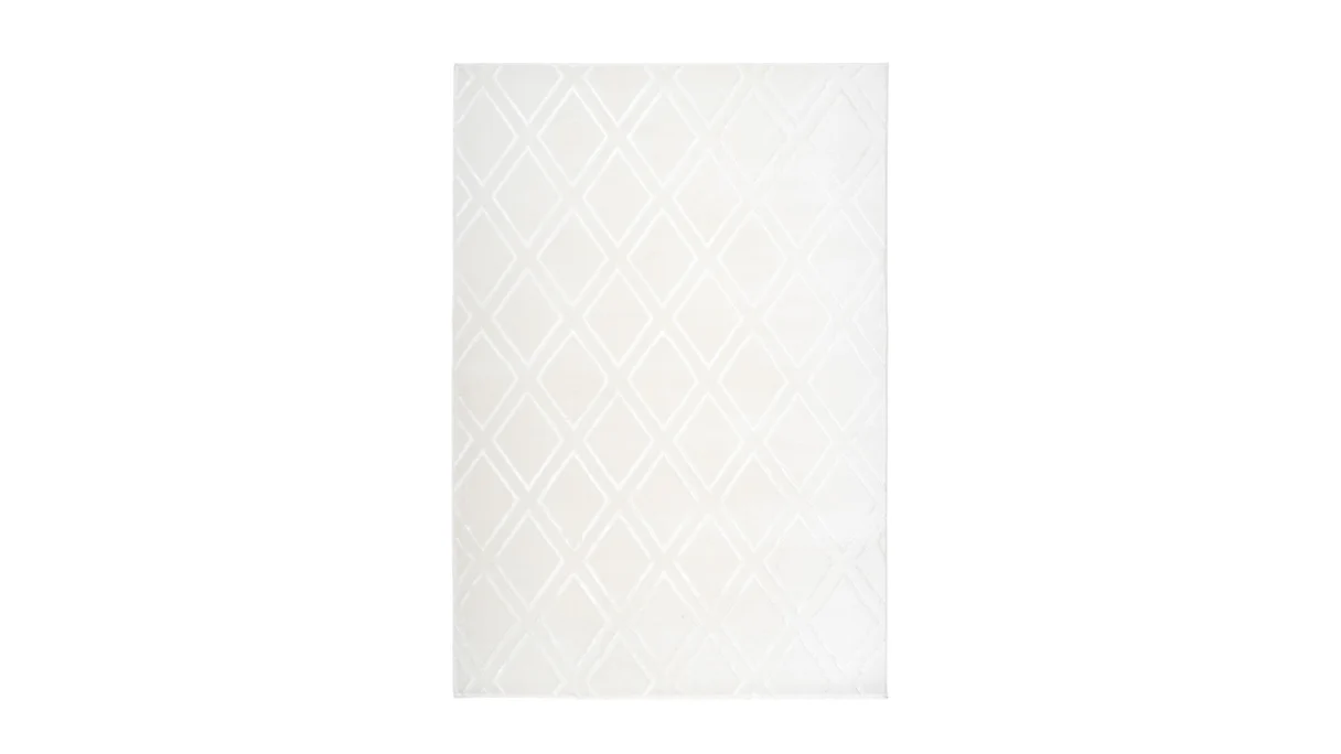 planeo Teppich - Monroe 300 Weiß 80 x 300 cm