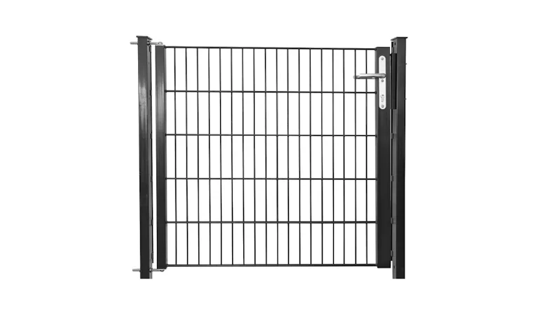 planeo Universaltor leicht 1-flg. Anthrazit H 1400 x B 1090 mm inkl. Torpfosten