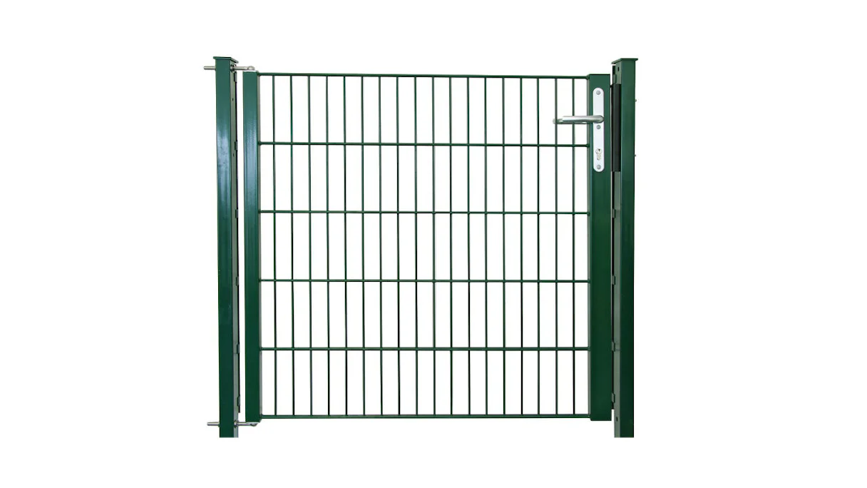 Universal door light 1-leaf moss green - W 1090 mm incl. gateposts