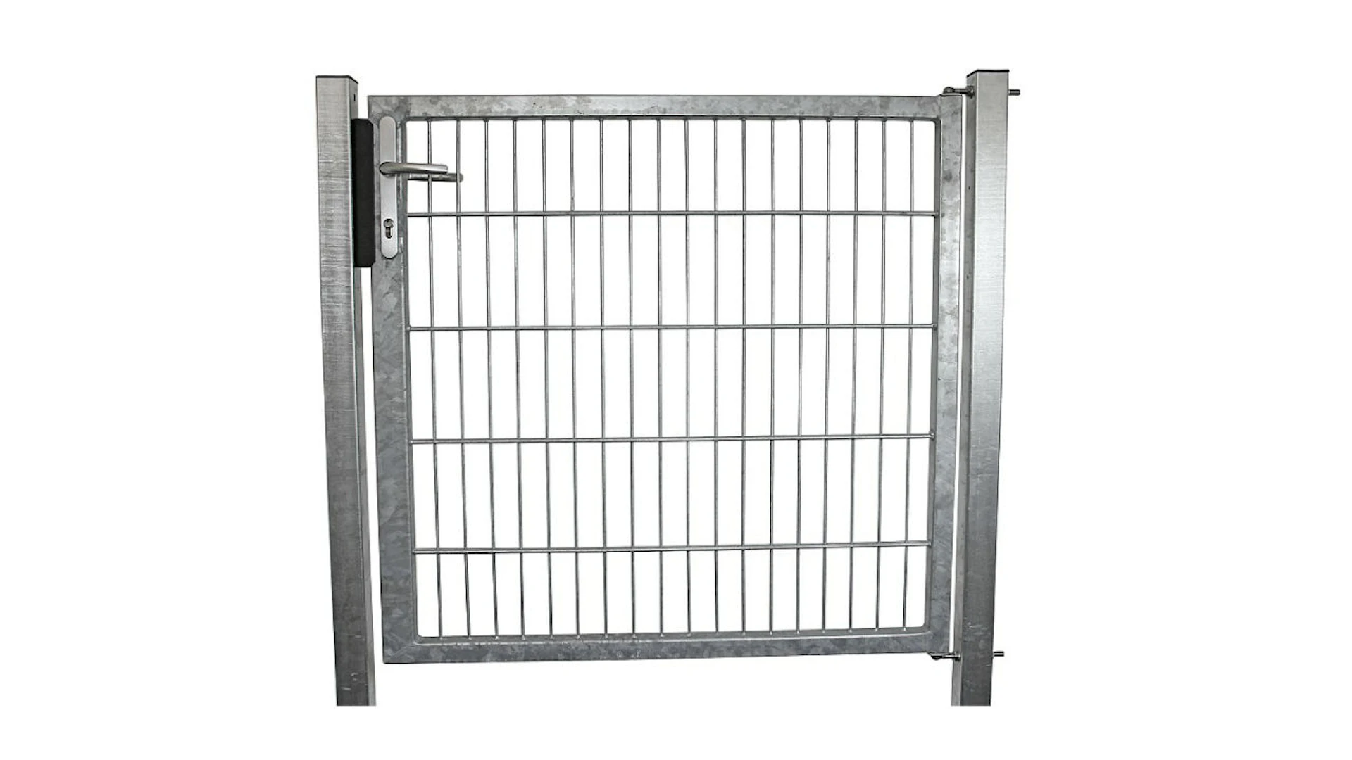 Porte universelle moyenne 1 groupe galvanisée à chaud poteaux de porte inclus