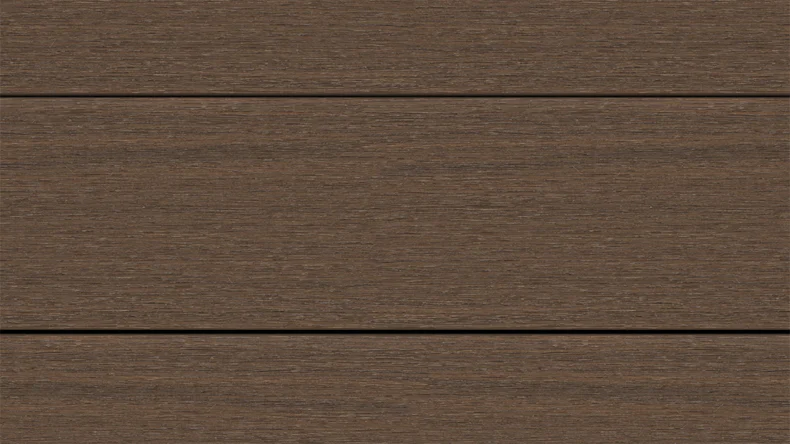 planeo ANTIKWoodline - Doghe per terrazza rivestite in WPC CoEx, doghe massicce - Ipe marrone 3 m - rustico/spazzolato liscio