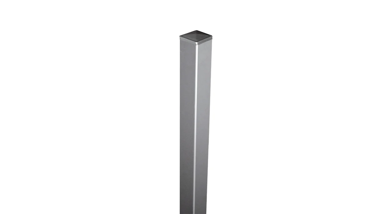 planeo Viento - aluminium post to set in concrete aluminium anodised 150cm incl. cap