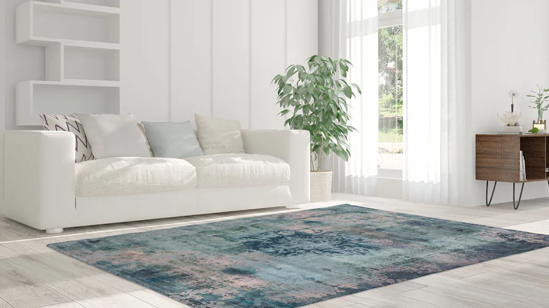 planeo Teppich - Vintage 8403 Petrol