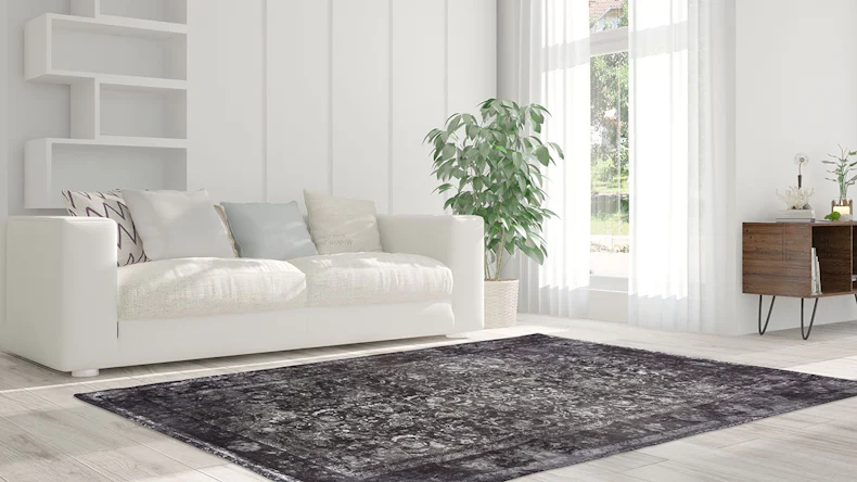 planeo Teppich - Vintage 8404 Grau 140 x 200 cm