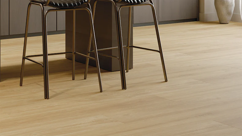 planeo Vinyle à clipser WPC - PUREtec MAX 50 EIR Chêne clair chaud | Isolation phonique intégrée (RP-A50-8)