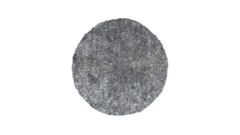 tapis planeo - Diamond 700 gris / blanc 120 cm rond