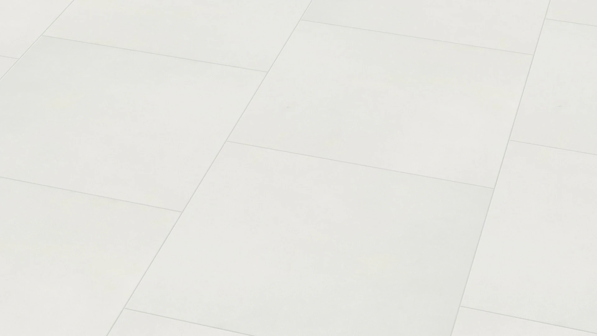 Wineo Vinyle à coller - 800 tile L Solid White (DB00102-3)