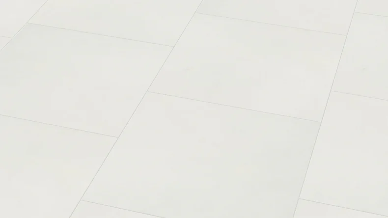 Wineo Klebevinyl - 800 tile L Solid White (DB00102-3)