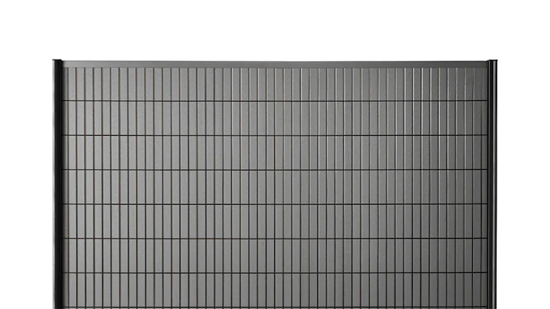 planeo WPC Streifen Set - Anthrazit L 250 x H 143 cm