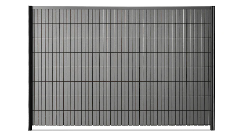planeo WPC Streifen Set - Anthrazit L 250 x H 163 cm