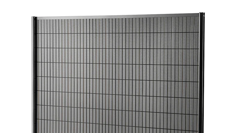planeo WPC Streifen Set - Anthrazit L 250 x H 183 cm