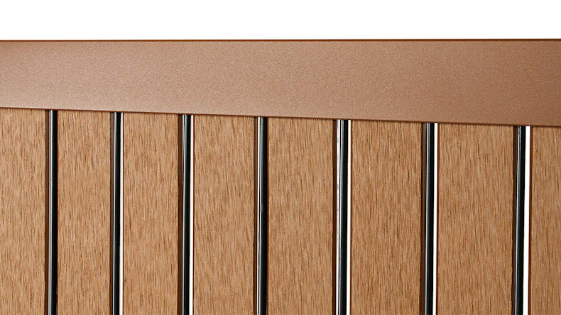 planeo WPC Streifen Set - Braun L 250 x H 143 cm