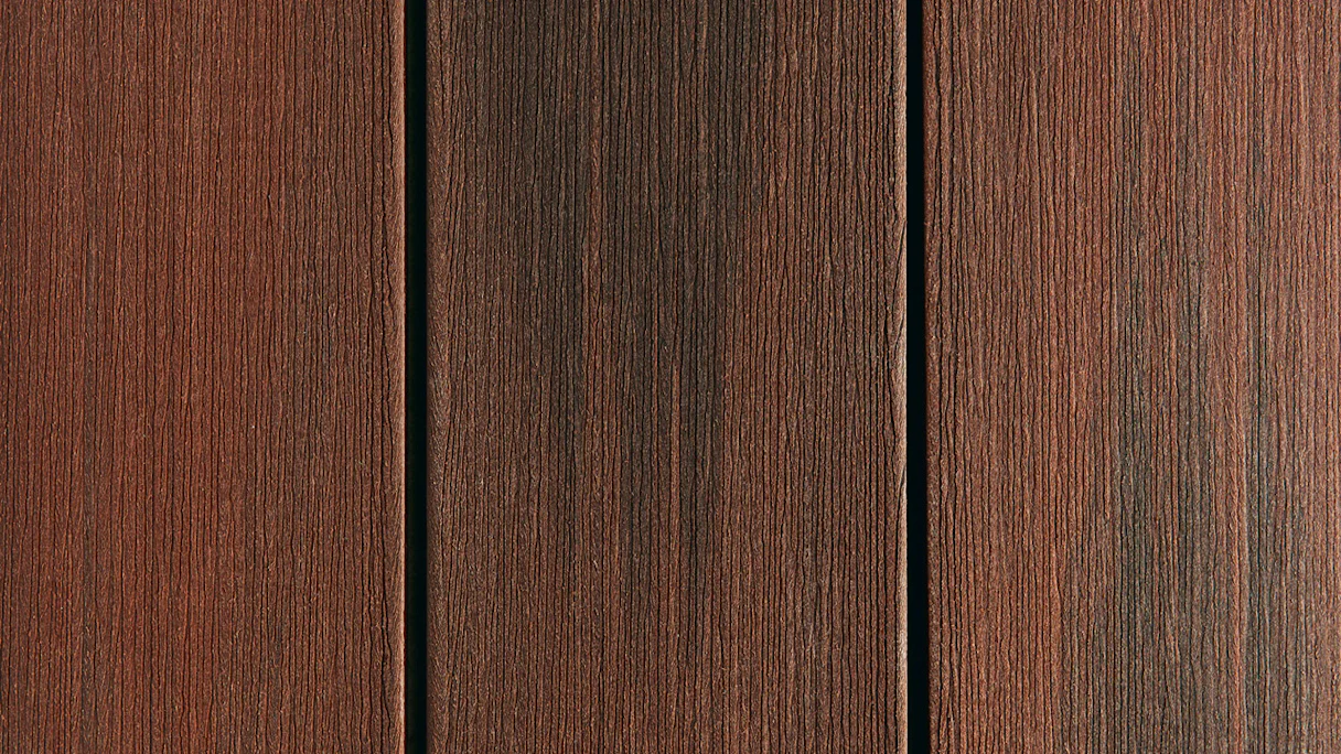 planeo WPC decking board - Stabilo Umbra structured brushed