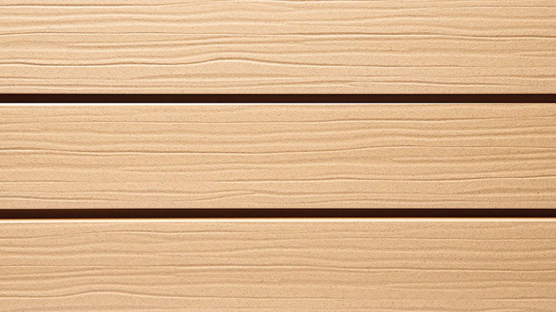 planeo Fassado - WPC Rhombusleiste Fassadenverkleidung Prime Leinen XL 6 m