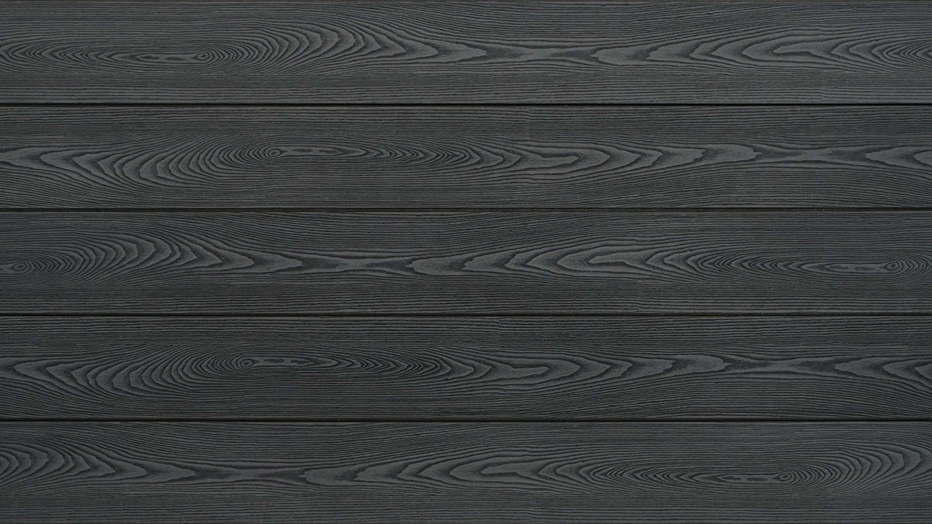 planeo WPC decking board solid PRIME dark grey - structured/brushed