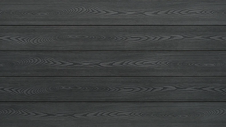 planeo WPC-Terrassendiele Massiv 3,6m PRIME dunkelgrau - strukturiert/gebürstet