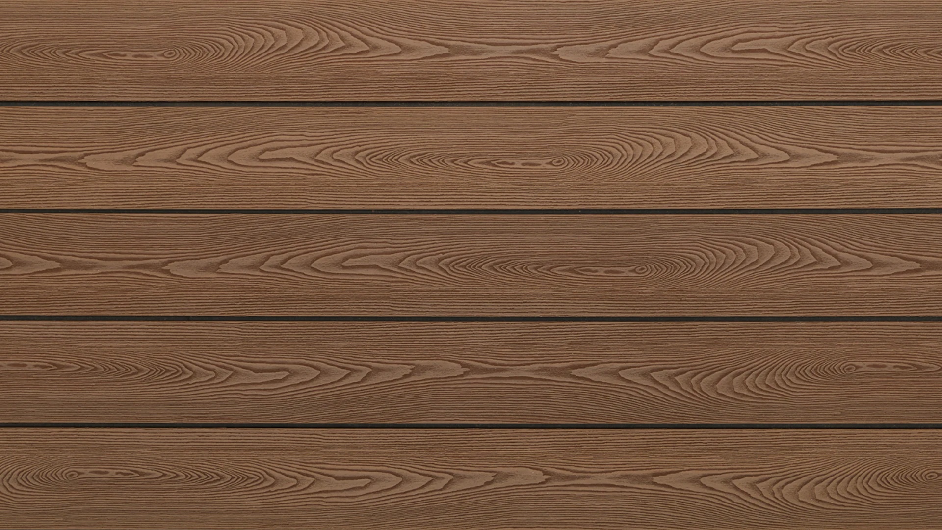 planeo pavimenti WPC decking board Solid PRIME marrone chiaro - strutturato/spazzolato