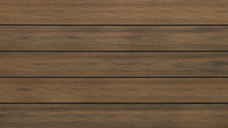 planeo WPC-Terrassendiele Massiv 3,6m Thermoeiche - strukturiert/gebürstet