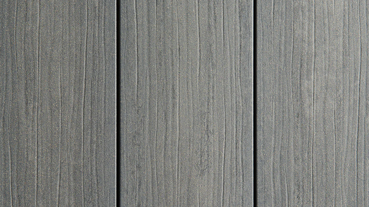 planeo Lame de terrasse en WPC - Excellento gris dolomite mat gaufré