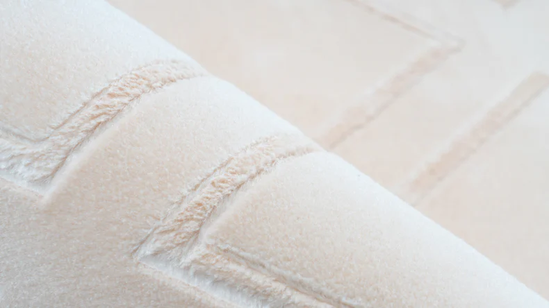 tapis planeo - Monroe 300 crème 80 x 300 cm