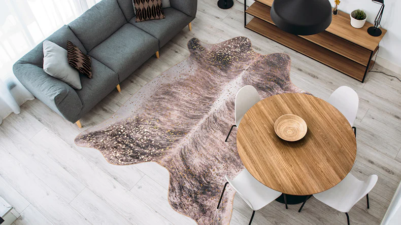 tappeto planeo - Western 225 oro 225 / marrone scuro 160 x 220 cm