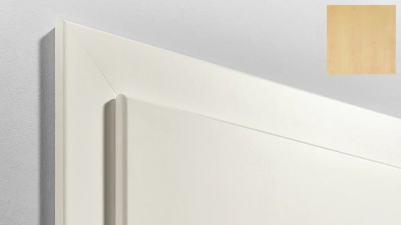 planeo Standard Zarge Rundkante - CPL Ahorn - 2110 x 610 x 100 mm DIN Rechts