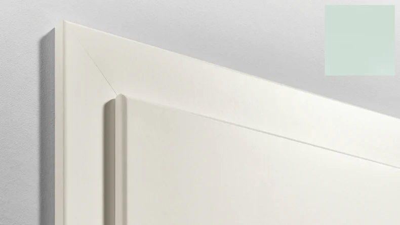 planeo Châssis standard à bord arrondi - CPL gris perle - 1985 x 610 x 290 mm DIN droite