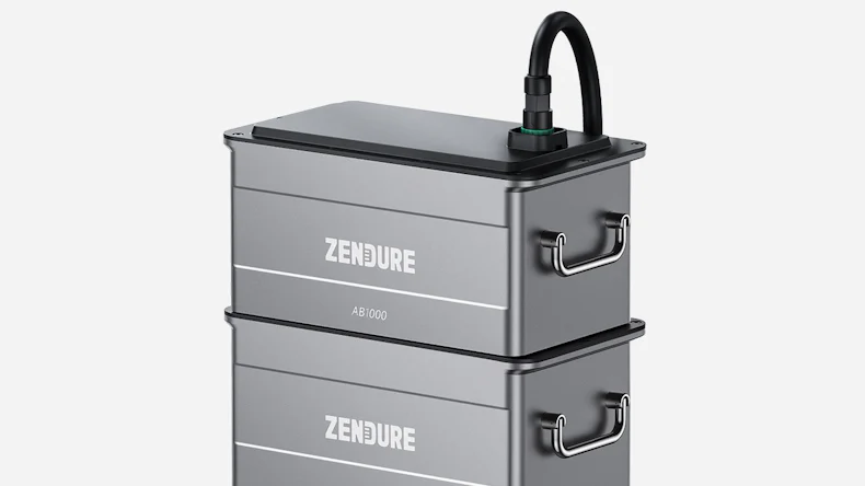 SolarFlow Speichersystem 2kWh mit 600W oder 800W Balkonkraftwerk für Fassadenmontage