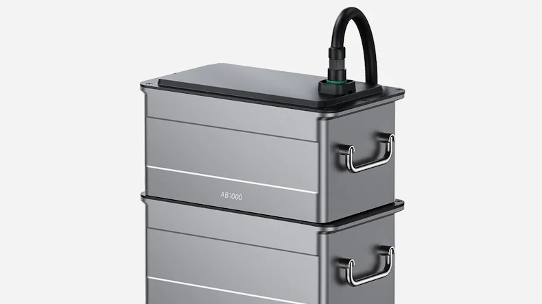 SolarFlow Balkonkraftwerkspeicher 1920Wh mit 2 Batterien Nachrüstset