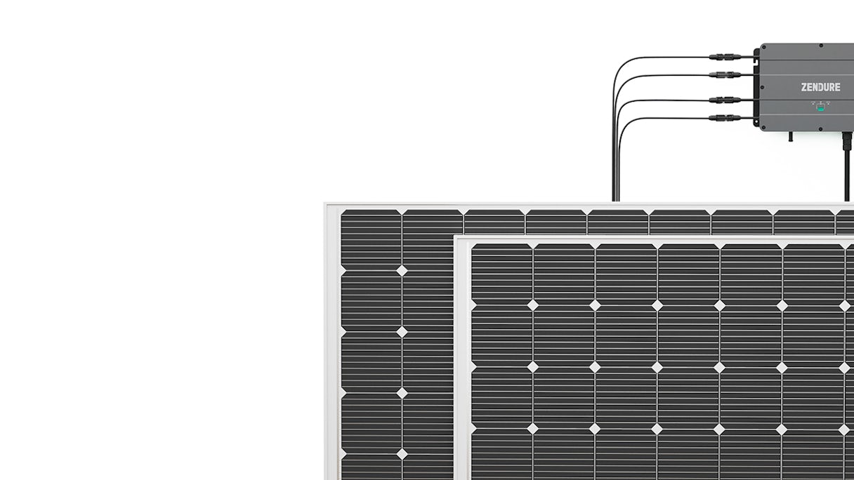 SolarFlow Speichersystem 2kWh mit 600W oder 800W Balkonkraftwerk für Balkonmontage