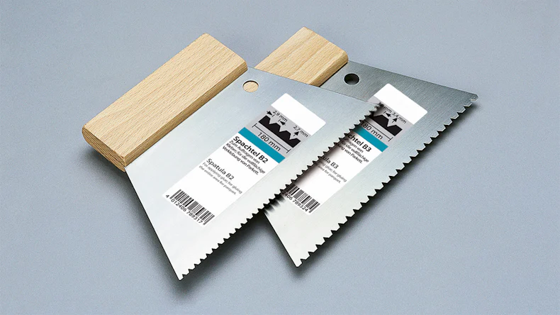 planeo Zahnspachtel B3 180 mm breit